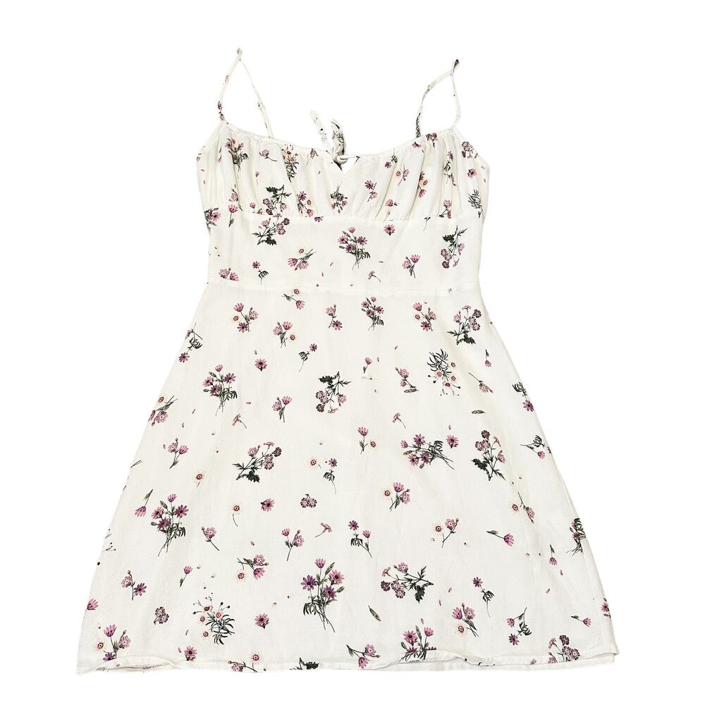 Aritzia Sunday Best Delilah Dress White Amethyst Lilac - Picture 5 of 10